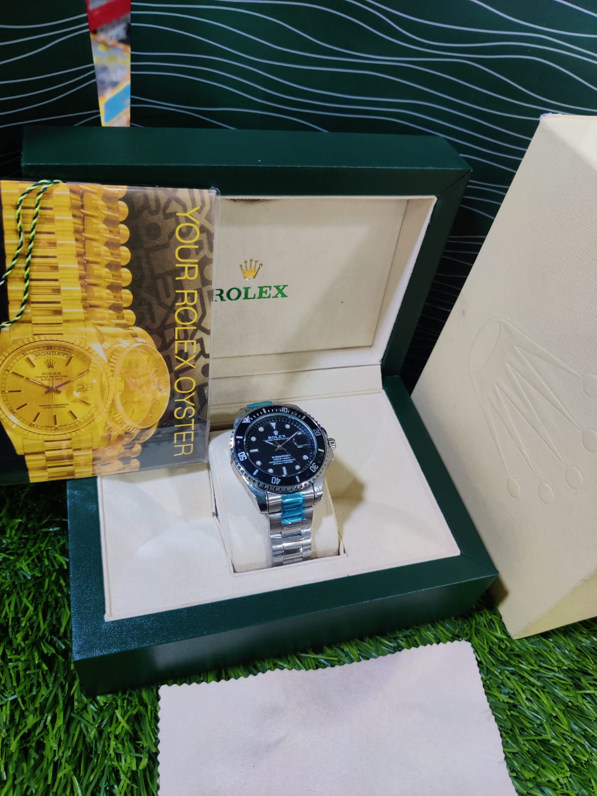 Rolex Men’s Watch – Swiss Automatic Movement, Luxury Precision Timepiece, Iconic Design