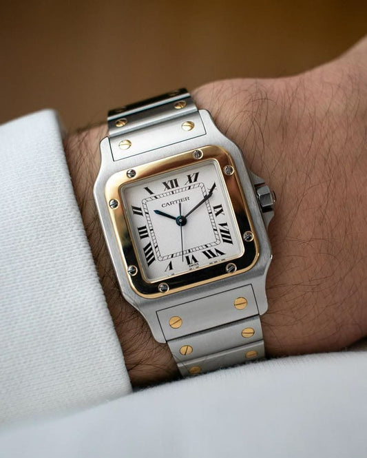 Cartier Santos Automatic Men's Watch – Stainless Steel Luxury Timepiece, Swiss Movement, Iconic Design