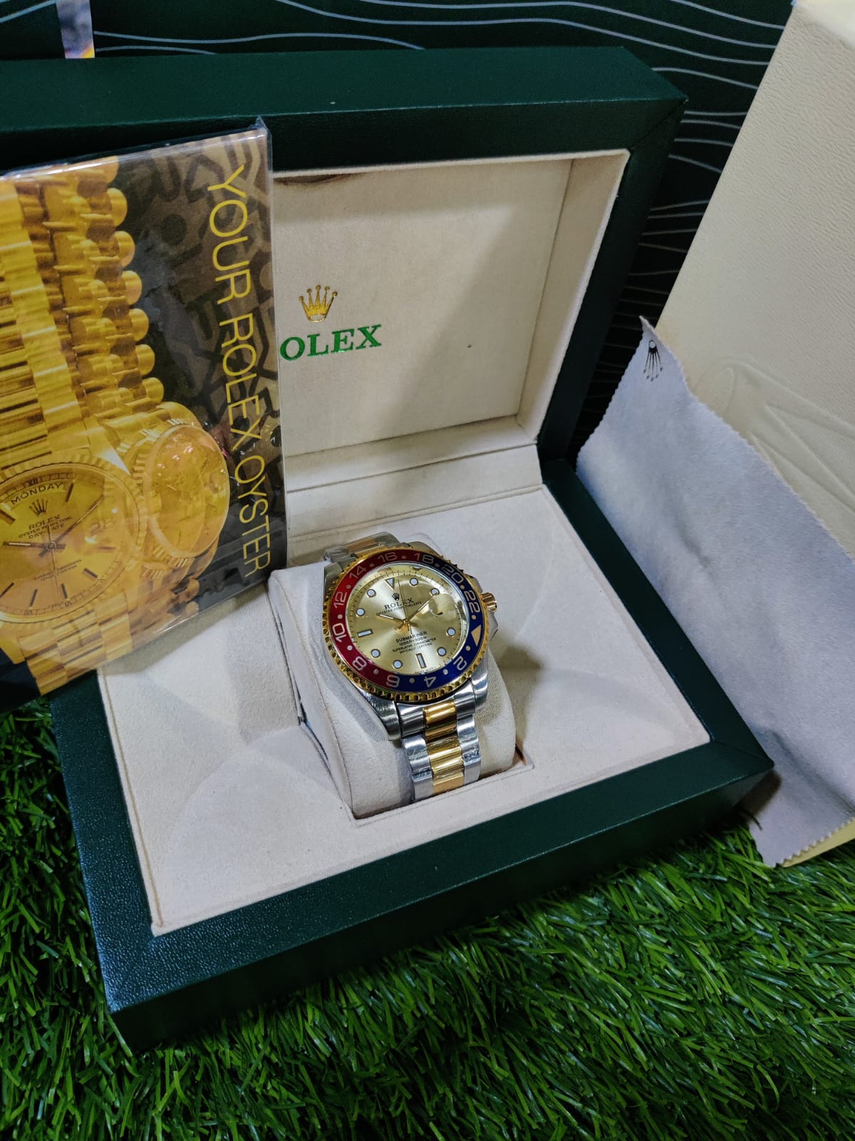 Rolex 2-Tone Men's Watch – Stainless Steel & 18K Yellow Gold, Swiss Automatic Movement, Luxury Datejust or Submariner Watch